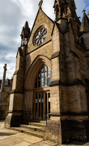 South entrance to Bury Parish church